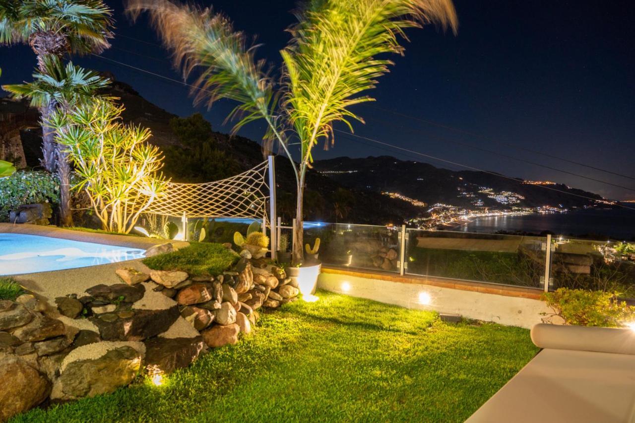 Luxury Taorum Villa With Spectacular Sea Views In Таормина Экстерьер фото